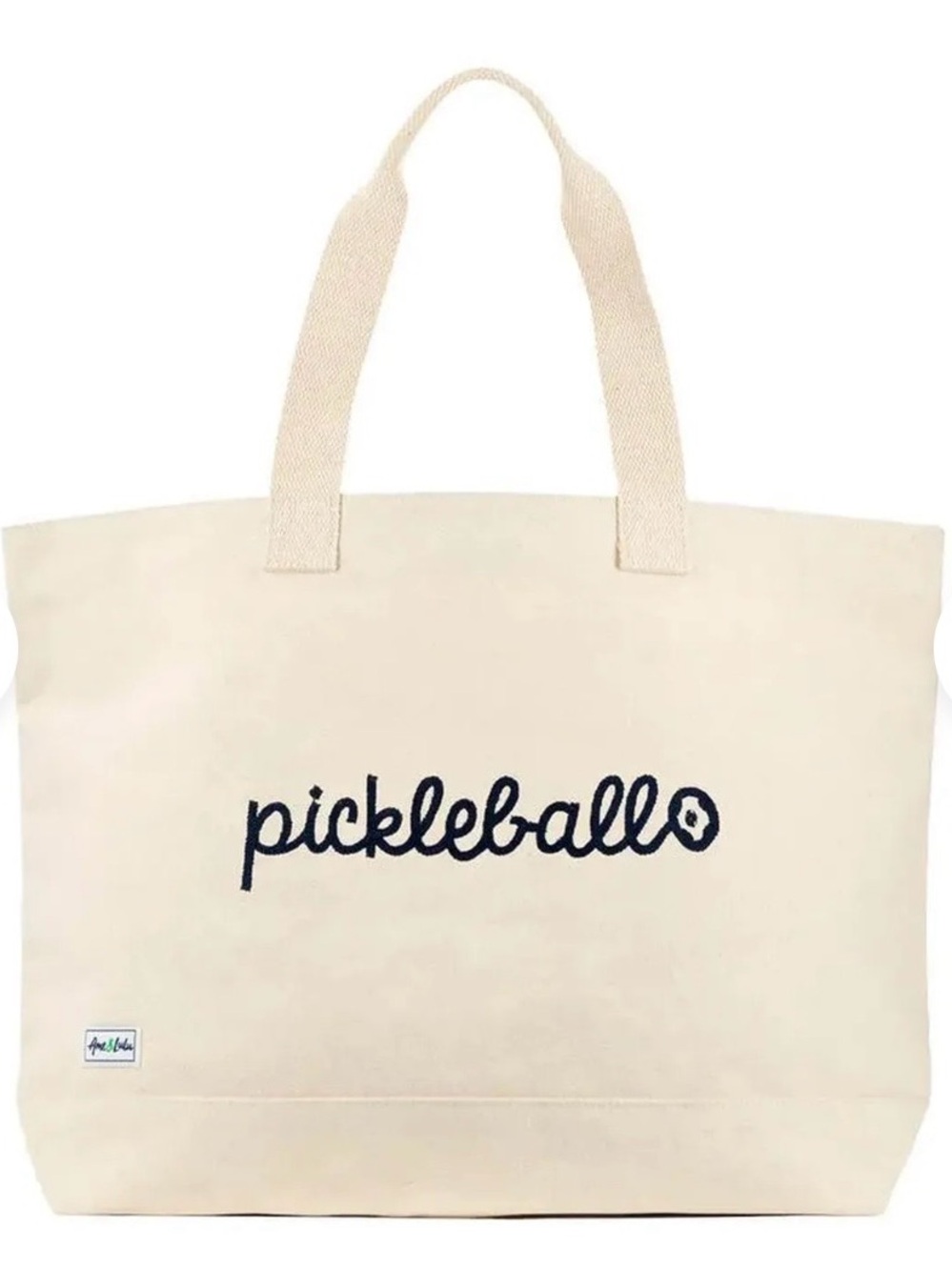 Ame & Lulu Pickleball canvas tote